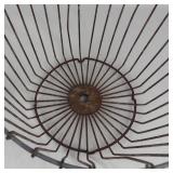 Vintage Wire Storage Basket Pair (Lot of 2)