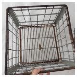 Vintage Wire Storage Basket Pair (Lot of 2)