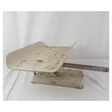 Health-O-Meter Vintage Stork Scale Beam Baby Scale