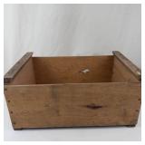 Vintage Sno-Boy Wooden Crate With Graphic Panel