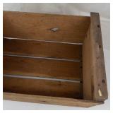 Vintage Sno-Boy Wooden Crate With Graphic Panel