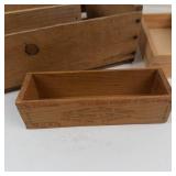 Vintage Wooden Crate Assortment (Lot of 4)