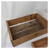 Vintage Wooden Crate Assortment (Lot of 4)