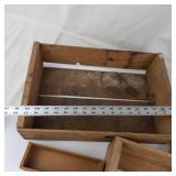 Vintage Wooden Crate Assortment (Lot of 4)