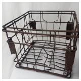 Mixed Lot of Vintage Wire Baskets, Milk Can, Scoop & Clip