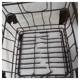 Mixed Lot of Vintage Wire Baskets, Milk Can, Scoop & Clip