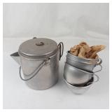 Aluminum Camping Cook Set (5 Piece)