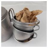 Aluminum Camping Cook Set (5 Piece)