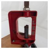 Lee Reloading Press With Wooden Mount