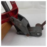 Lee Reloading Press With Wooden Mount