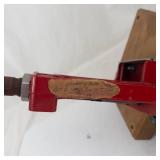 Lee Reloading Press With Wooden Mount
