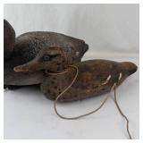 Vintage Bluebill Magnum Duck Decoys (Lot of 2)