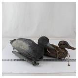 Vintage Bluebill Magnum Duck Decoys (Lot of 2)