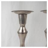 Pair of Silver Tone Candlesticks (Lot of 2)