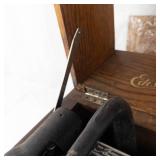 Vintage Edison Cylinder Phonograph in Wooden Case