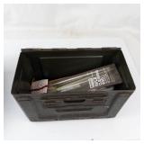 Military Ammo Cans With Rifle Cleaning Accessories (Lot of 2)