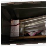 Military Ammo Cans With Rifle Cleaning Accessories (Lot of 2)