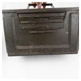 Military Ammo Cans With Rifle Cleaning Accessories (Lot of 2)
