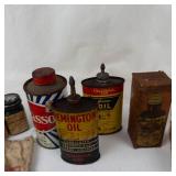 Vintage Gun Oil, Shot Bags & Split Shot Mold Mixed Lot