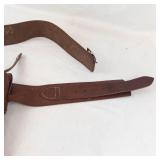 Vintage Hunter Company 1100-15 Leather Revolver Holster & Ammo Belt Set