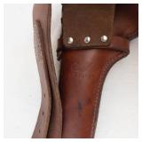 Vintage Hunter Company 1100-15 Leather Revolver Holster & Ammo Belt Set
