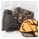 Camo Mesh Bug Suit, Face Covering & Hunting Hoods (Lot of 6)