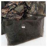 Camo Mesh Bug Suit, Face Covering & Hunting Hoods (Lot of 6)