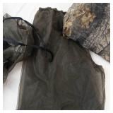 Camo Mesh Bug Suit, Face Covering & Hunting Hoods (Lot of 6)