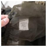 Camo Mesh Bug Suit, Face Covering & Hunting Hoods (Lot of 6)