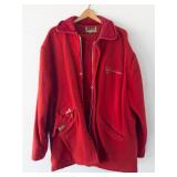 Skagway Sportswear Red Fleece Jacket -XL