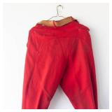 Woolrich Red Pants. Size XL