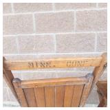 Pair of Vintage Wooden Folding Chairs (Lot of 2)