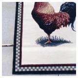 Rooster Area Rug 55 X 39 in