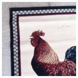 Rooster Area Rug 55 X 39 in