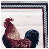 Rooster Area Rug 55 X 39 in
