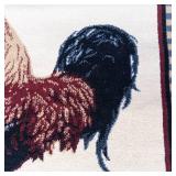 Rooster Area Rug 55 X 39 in