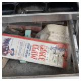 Vintage Umco Fishing Tackle Box With Lures & Tackle