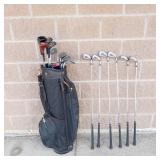 Triumph Golf Club Set With Rollin R7 Bag