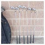 Triumph Golf Club Set With Rollin R7 Bag