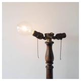 Wood Floor Lamp Tested - Working!