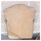 Vintage Wood Framed Vanity Mirror