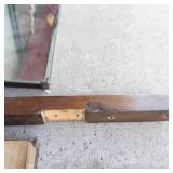 Vintage Wood Framed Mirror Panels (Lot of 3)