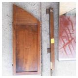 Vintage Wood Framed Mirror Panels (Lot of 3)