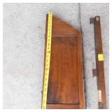 Vintage Wood Framed Mirror Panels (Lot of 3)