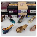 Just the Right Shoe by Raine Miniature Shoe Figurines (Lot of 12)