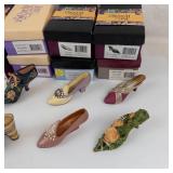 Just the Right Shoe by Raine Miniature Shoe Figurines (Lot of 12)