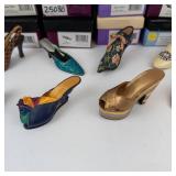 Just the Right Shoe by Raine Miniature Shoe Figurines (Lot of 12)