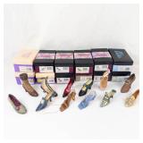 Just the Right Shoe by Raine Miniature Shoe Figurines (Lot of 12)