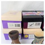 Just the Right Shoe by Raine Miniature Shoe Figurines (Lot of 12)