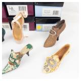 Just the Right Shoe by Raine Miniature Shoe Figurines (Lot of 12)